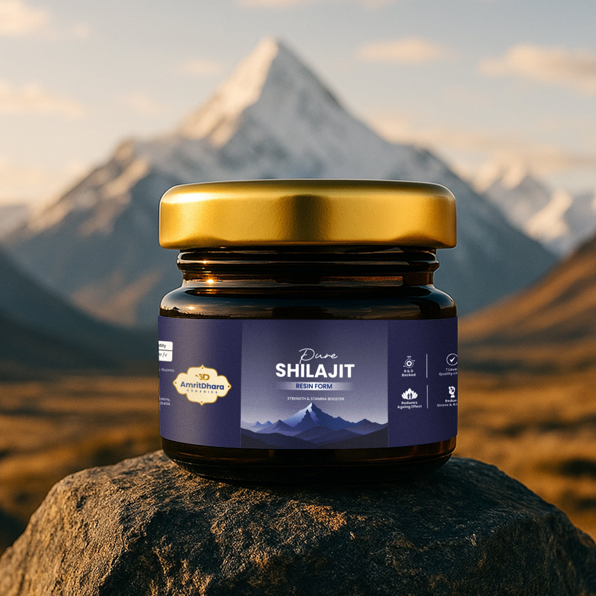 Himalayan Shilajit – Natural Resin (100% Pure)
