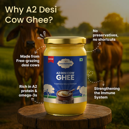 A2  Pure Desi Cow Ghee (Bilona method)